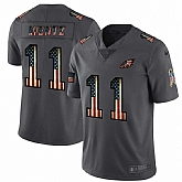Nike Eagles 11 Carson Wentz 2019 Salute To Service USA Flag Fashion Limited Jersey Dyin,baseball caps,new era cap wholesale,wholesale hats
